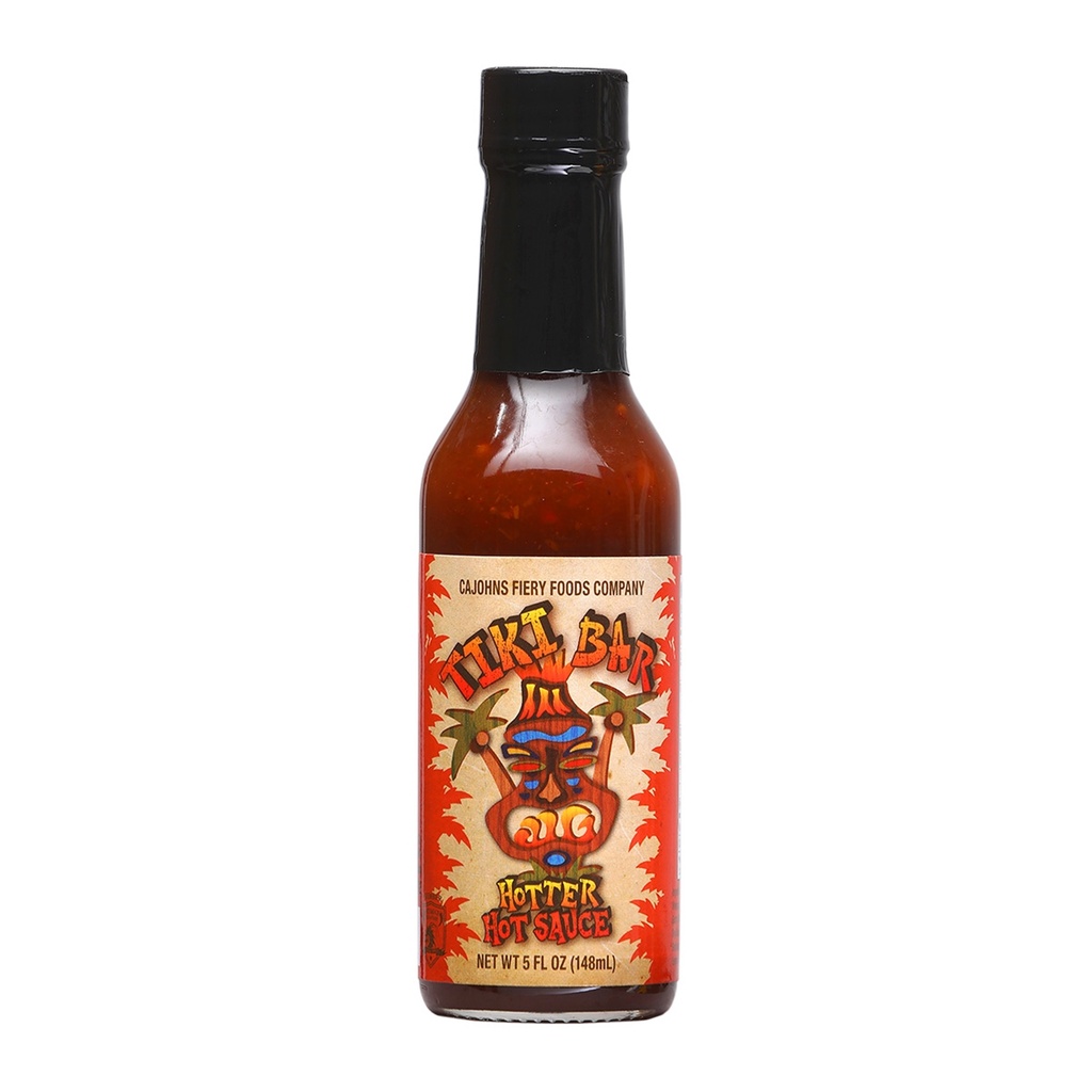 CaJohns Tiki Bar Hotter Hot Sauce