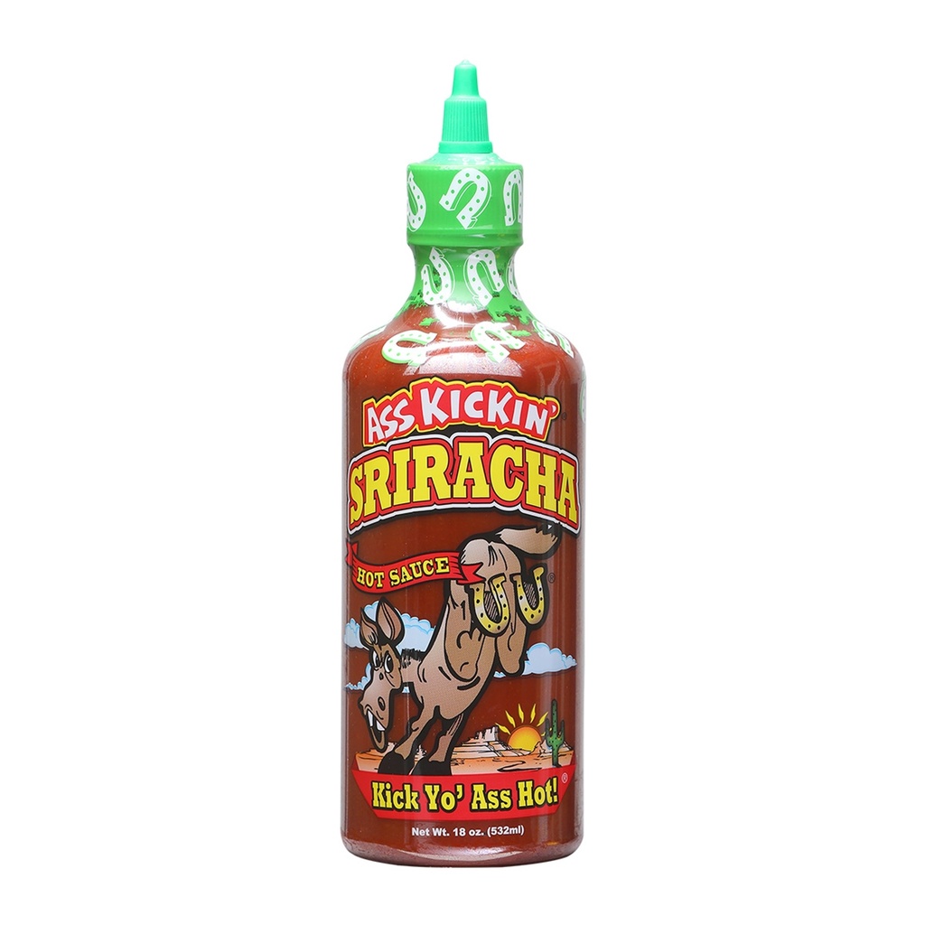 DISCONTINUED: Ass Kickin' Sriracha Hot Sauce