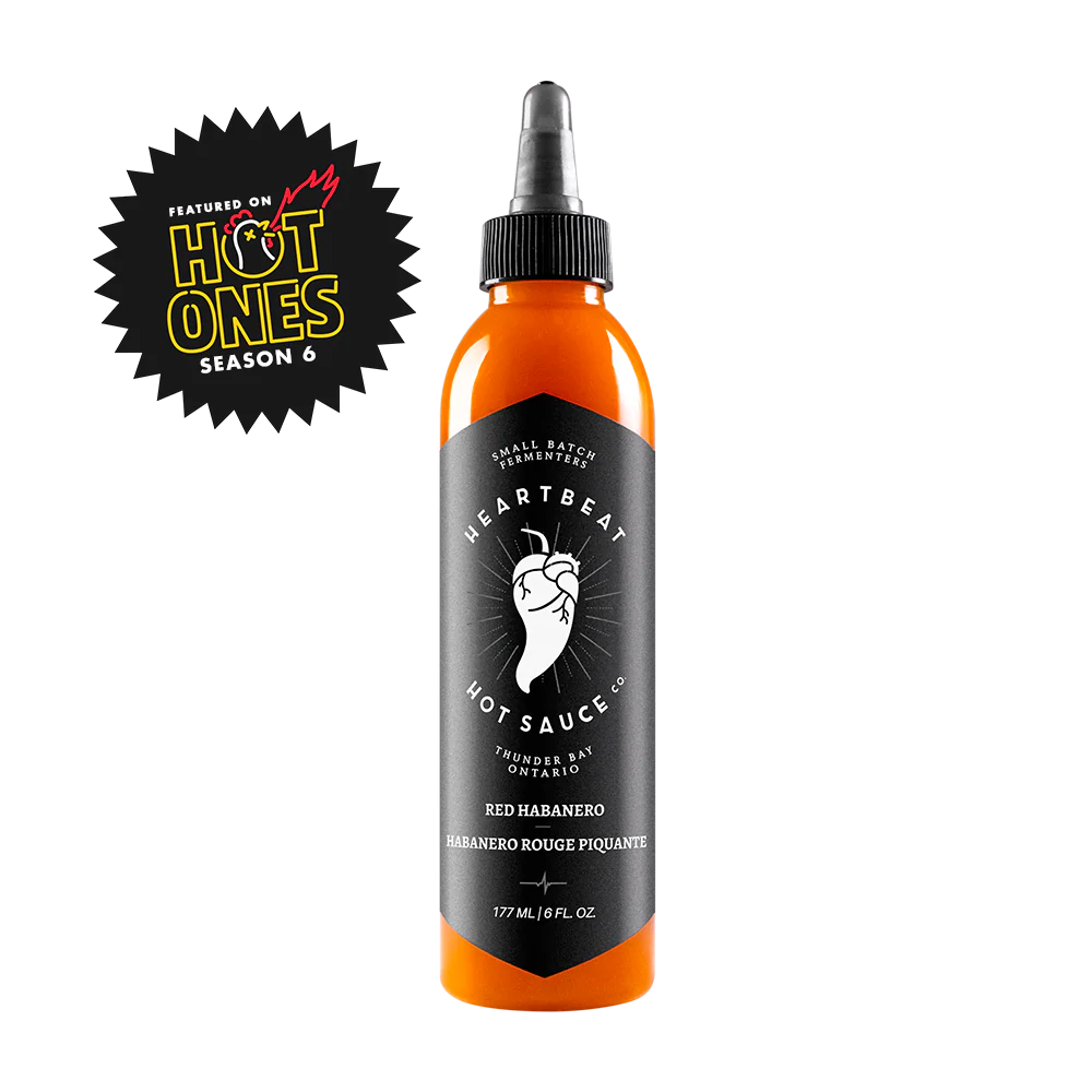 Heartbeat Hot Sauce Co. Red Habanero Hot Sauce