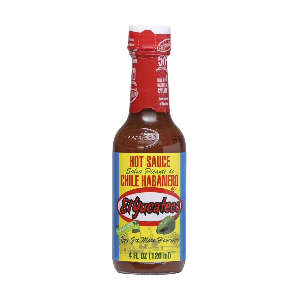 El Yucateco Red Chile Habanero Hot Sauce - 4 oz.