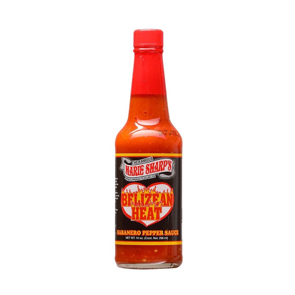 Marie Sharp's "Belizean Heat" Habanero Pepper Sauce 10 oz.