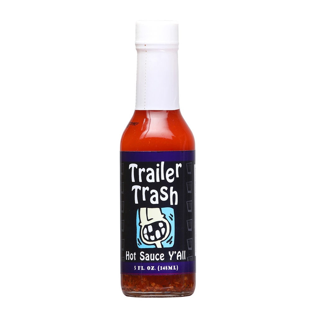 DISCONTINUED: Trailer Trash Cayenne Hot Sauce Y'All
