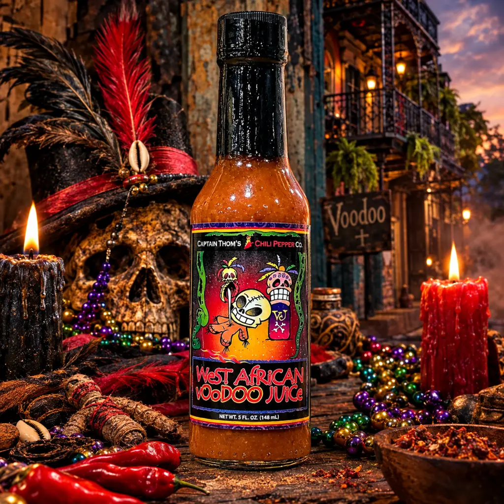 Captain Thom's West African VooDoo Juice Hot Sauce 