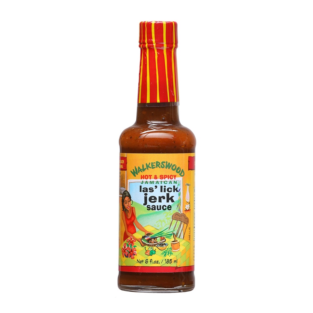 Walkerswood Traditional Jamaican "Hot & Spicy" Las' Lick Jerk Sauce