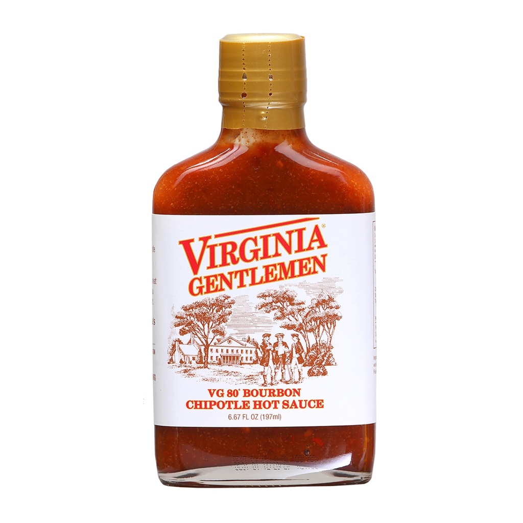 Virginia Gentlemen Bourbon Chipotle Hot Sauce