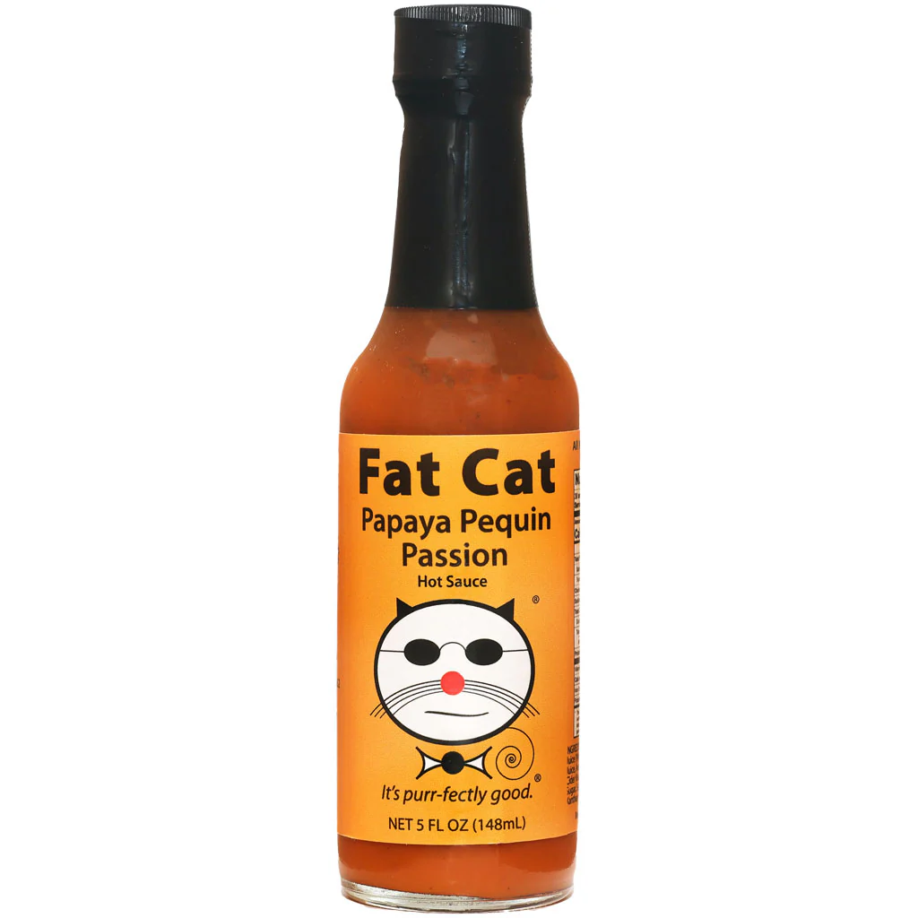 Fat Cat Papaya Pequin Passion Hot Sauce