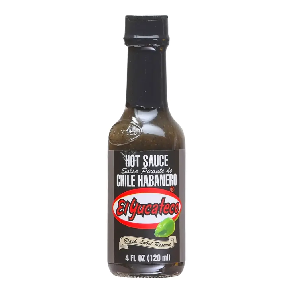 El Yucateco Black Label Reserve Chile Habanero Hot Sauce