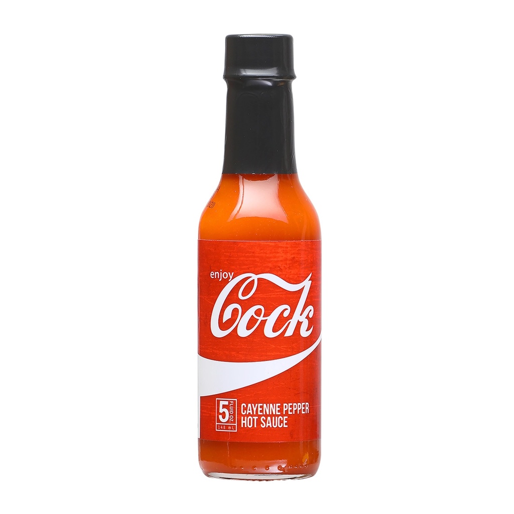 Enjoy Cock Cayenne Pepper Hot Sauce