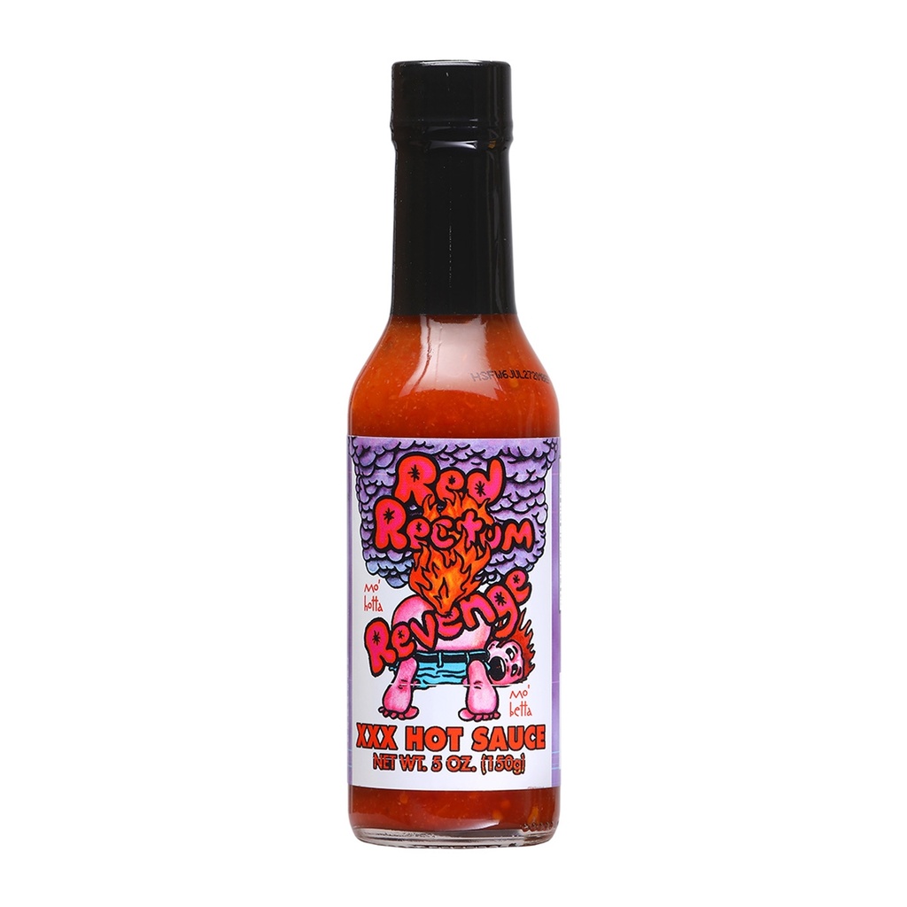 Red Rectum Revenge Hot Sauce - FW6