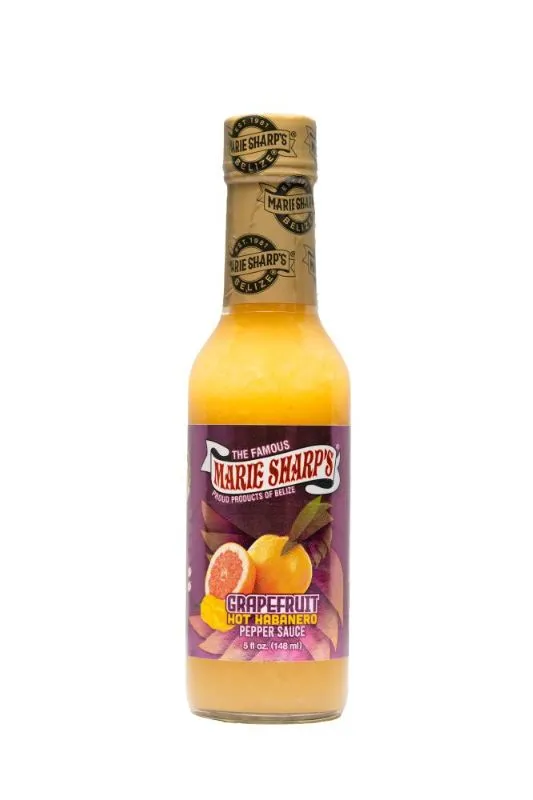 Marie Sharp's Grapefruit Pulp Habanero Hot Sauce