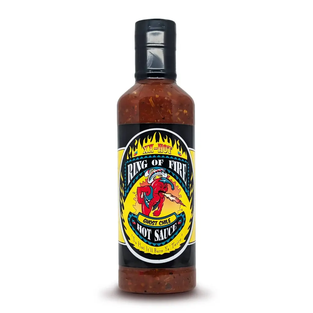 Ring of Fire "XX-Hot" Ghost Chile Hot Sauce