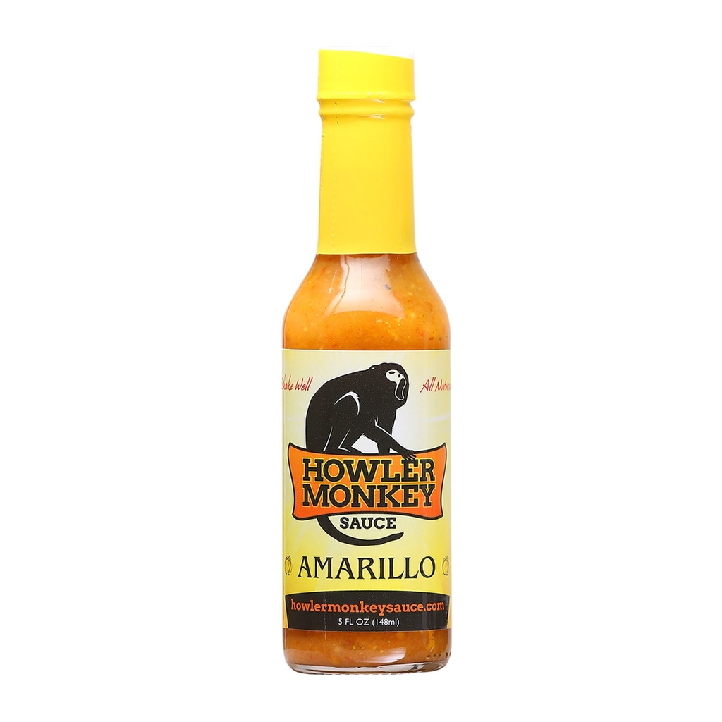 Howler Monkey Sauce Amarillo - Panamanian-Style Hot Sauce