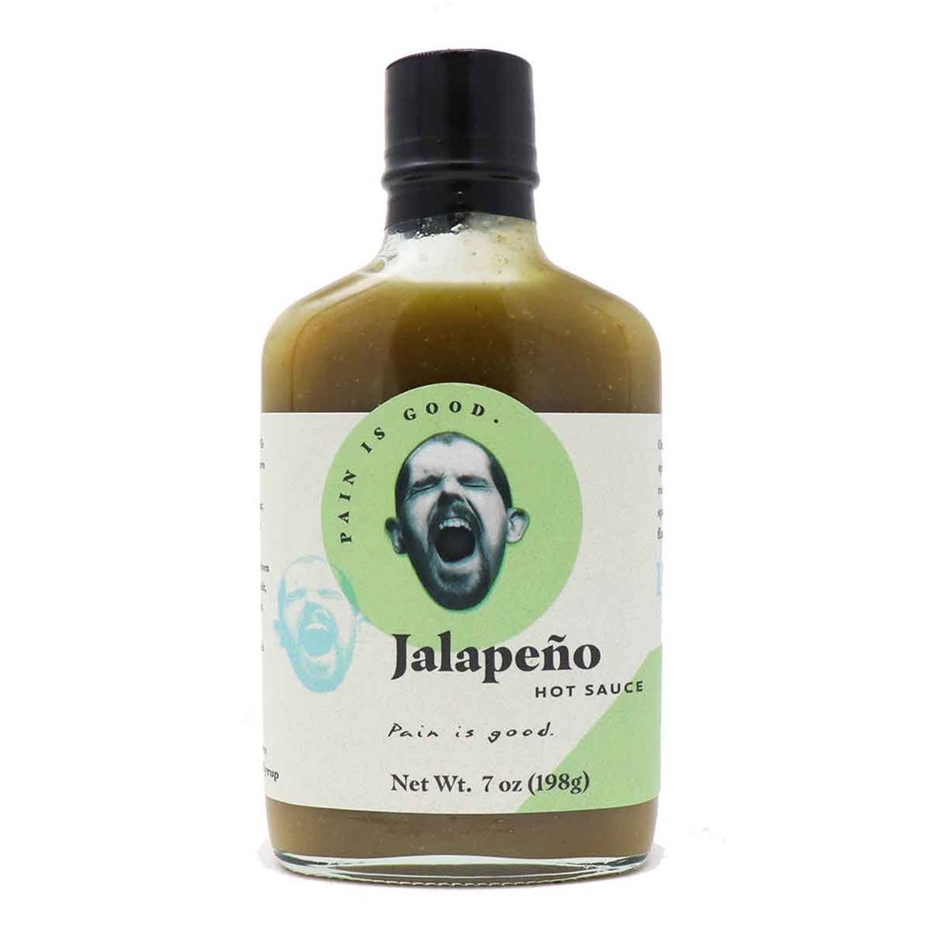 Most Wanted Pain is Good Jalapeno Hot Sauce