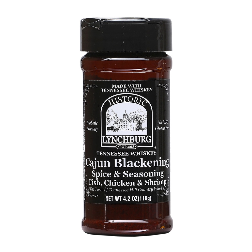 Historic Lynchburg Tennessee Whiskey Cajun Blackening Spice & Seasoning