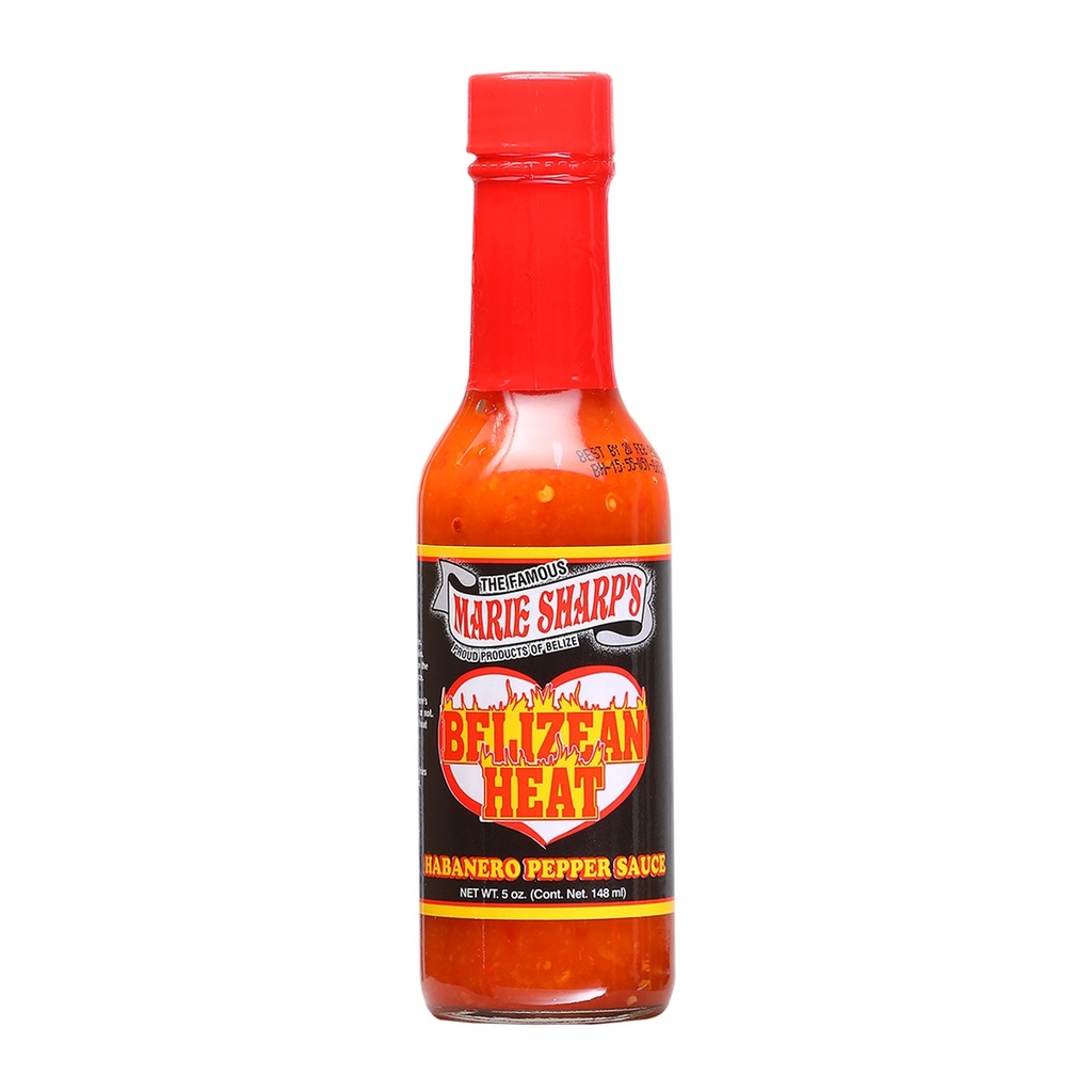 Marie Sharp's "Belizean Heat" Habanero Pepper Sauce 5 oz.
