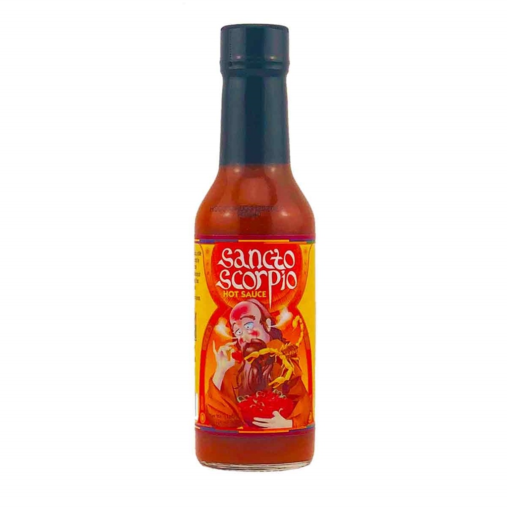 DISCONTINUED: CaJohns Sancto Scorpio Hot Sauce