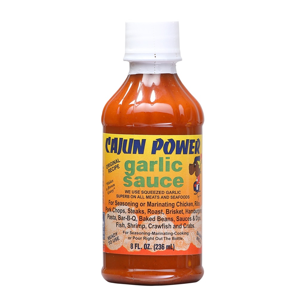 Cajun Power Original Recipe Garlic Sauce