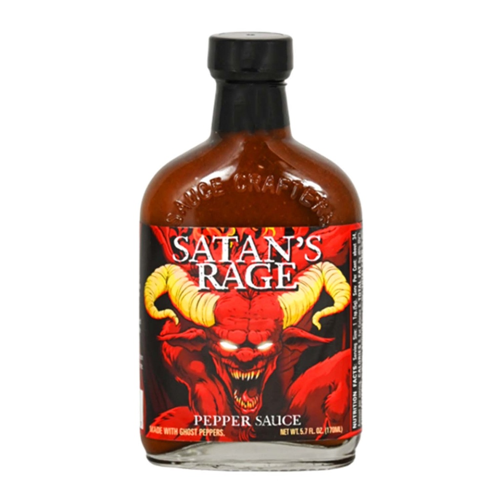 Satan's Rage Ghost Pepper Hot Sauce
