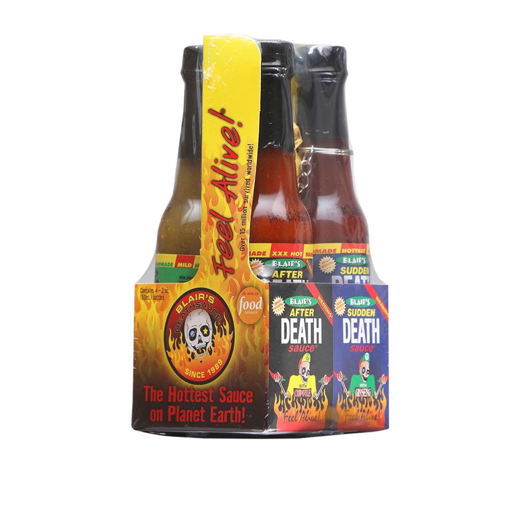 Blair's Death Sauce Mini 4 pack Gift Set