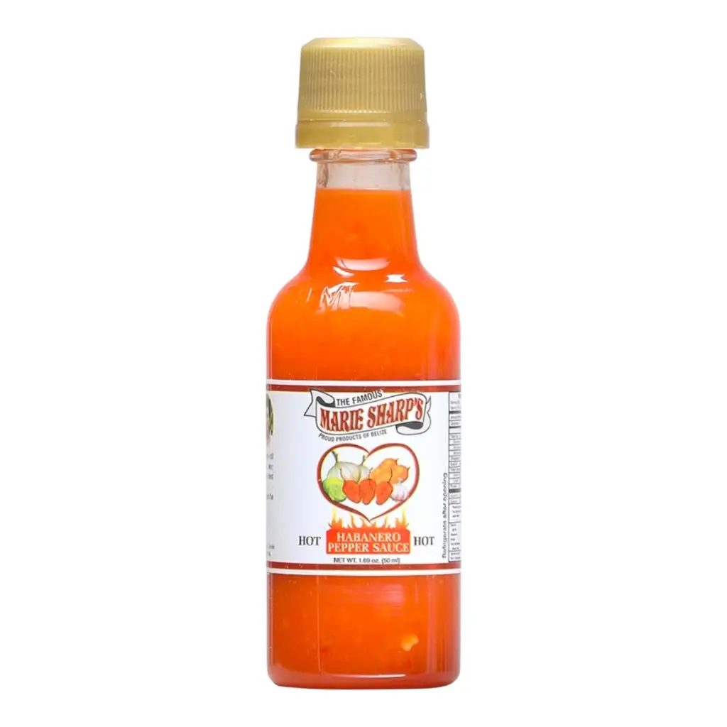 Marie Sharp's "Hot" Habanero Pepper Sauce Mini 1.69 oz.