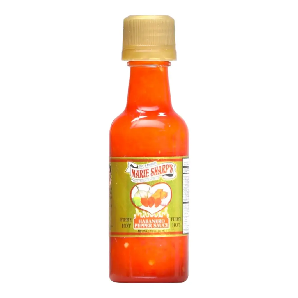 Marie Sharp's "Fiery Hot" Habanero Pepper Sauce Mini 1.69 oz. 