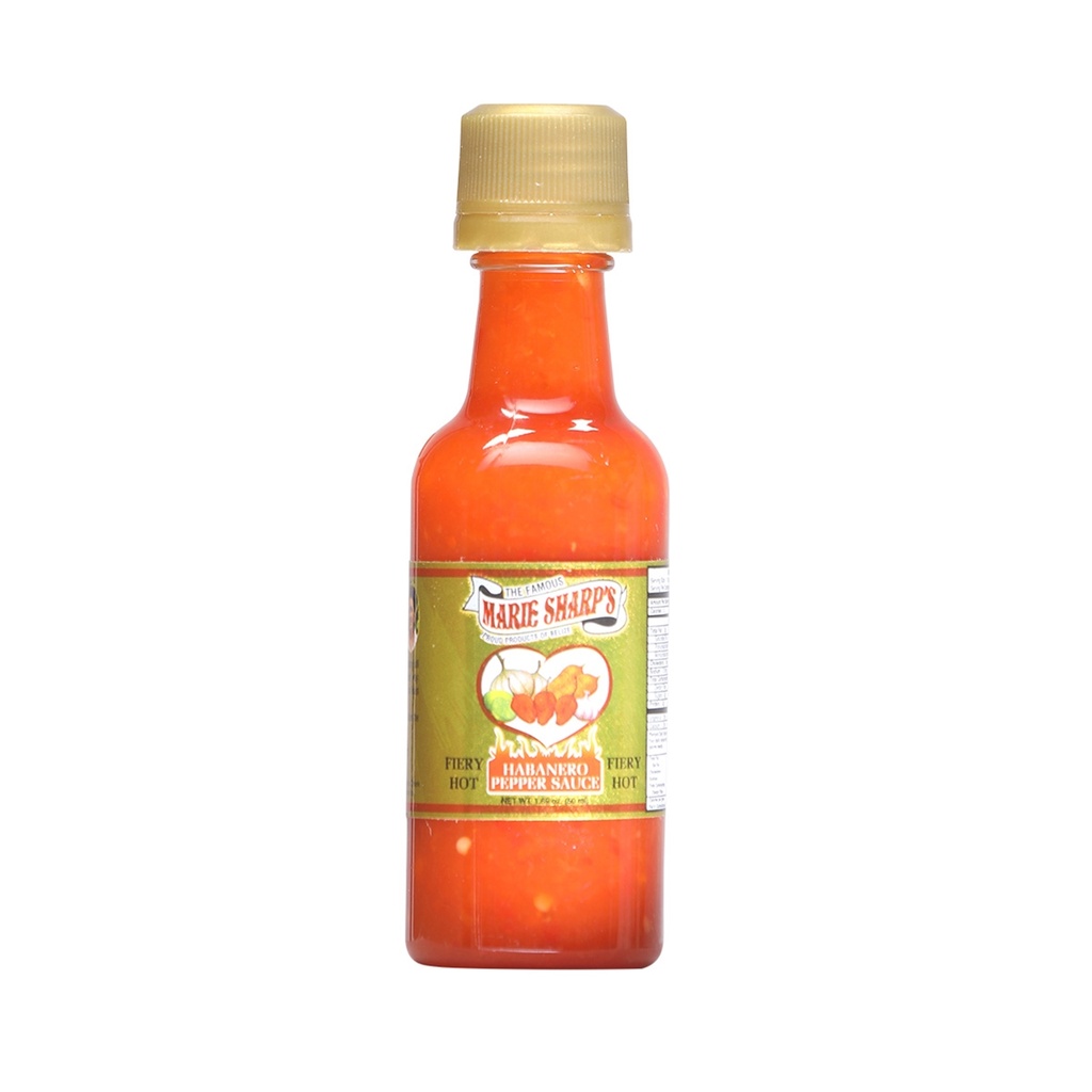 Marie Sharp's "Fiery Hot" Habanero Pepper Sauce Mini 1.69 oz. 