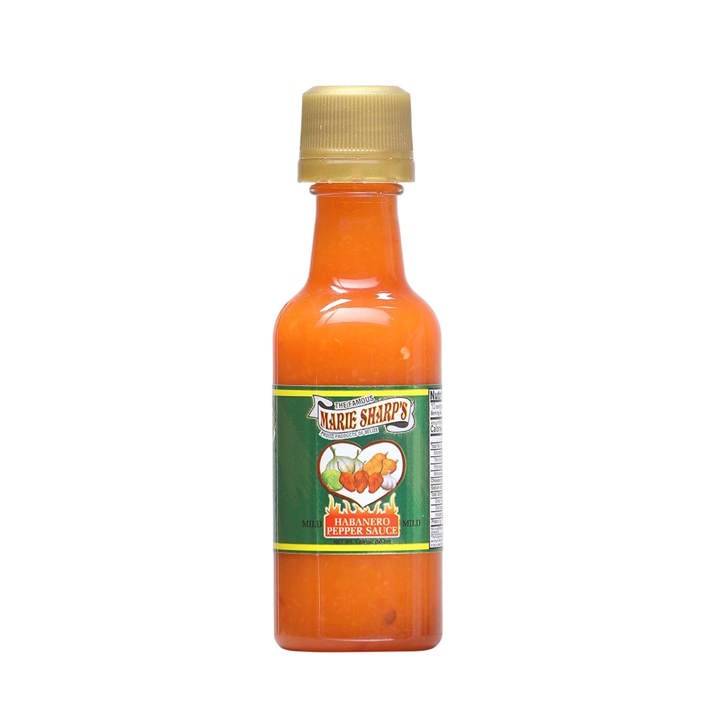 Marie Sharp's "Mild" Habanero Pepper Sauce Mini 1.69 oz.