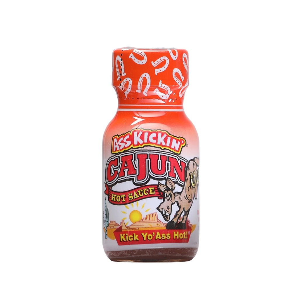 Ass Kickin’ Cajun Hot Sauce – Mini Travel Size 3/4 oz.