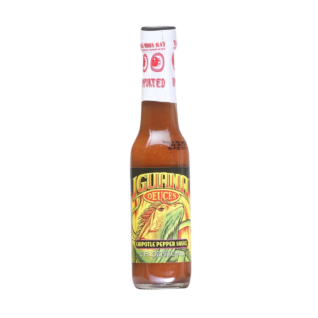 Smoky Iguana Chipotle Pepper Sauce Deuce 2 oz.