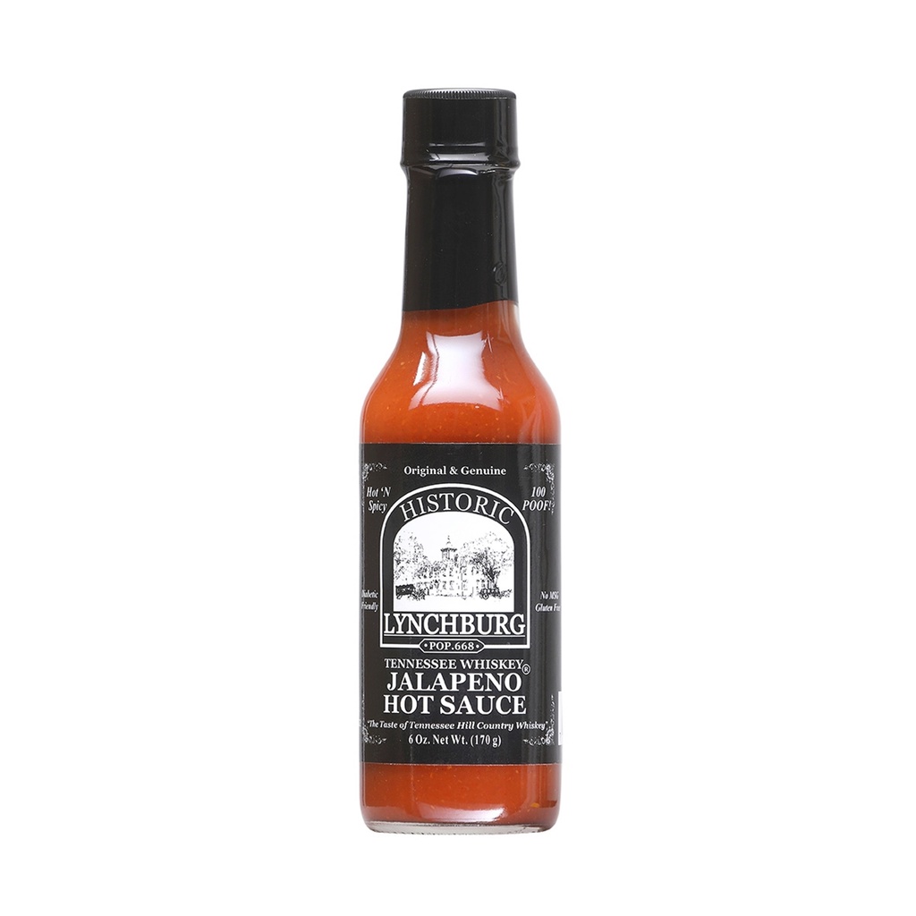 Historic Lynchburg Tennessee Whiskey Jalapeno Hot Sauce