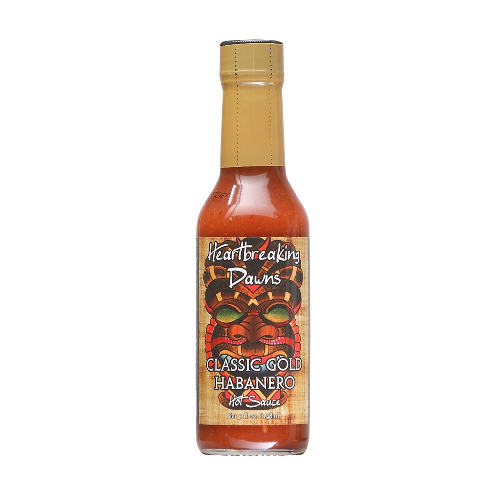 Heartbreaking Dawn's Classic Gold Habanero Hot Sauce