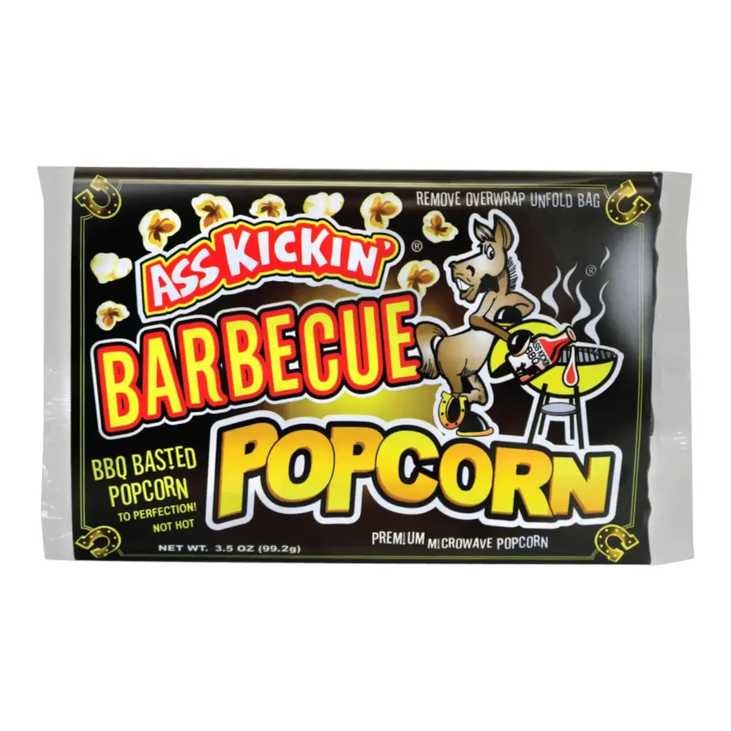 Ass Kickin' Barbecue Microwave Popcorn