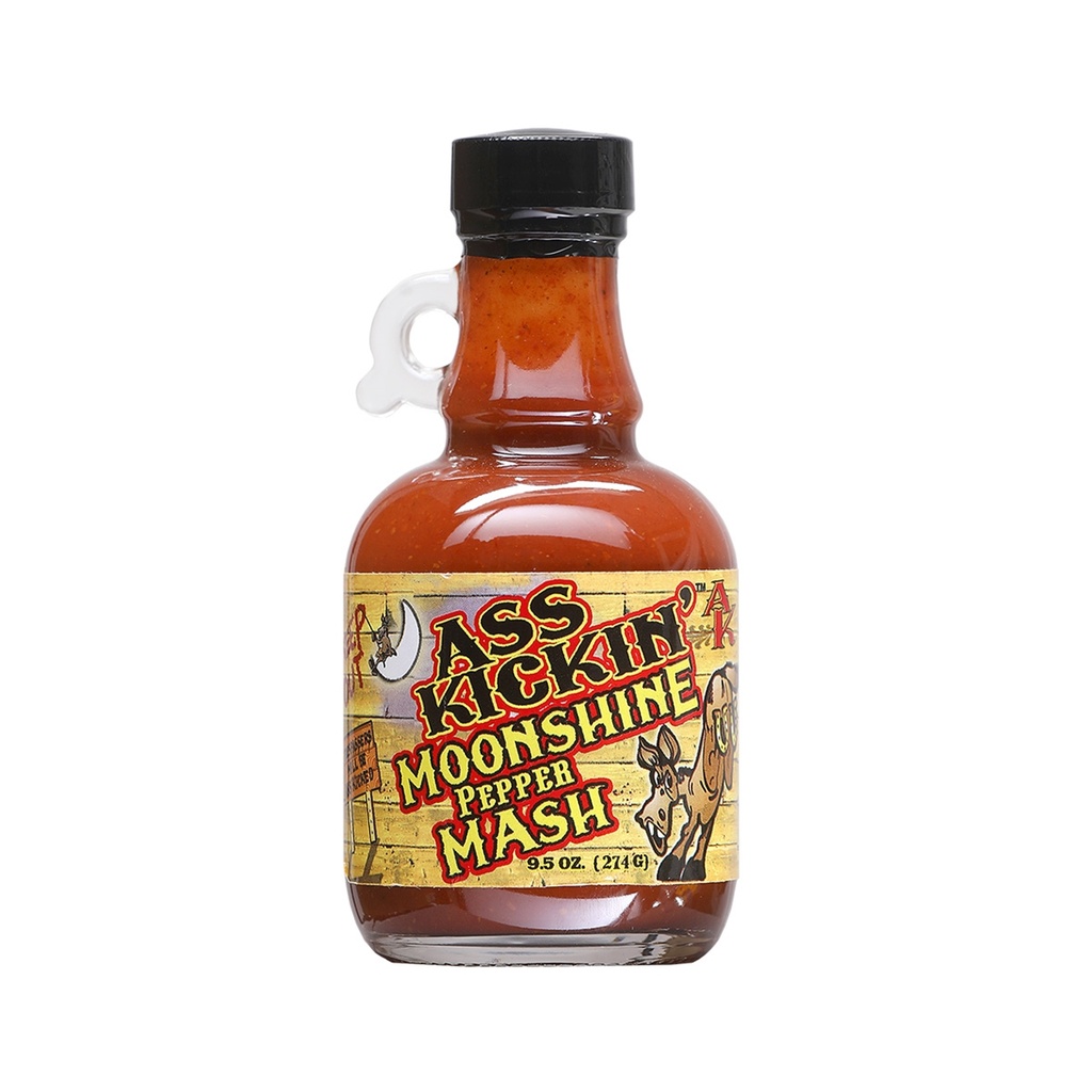 Ass Kickin’ Moonshine Pepper Mash Hot Sauce