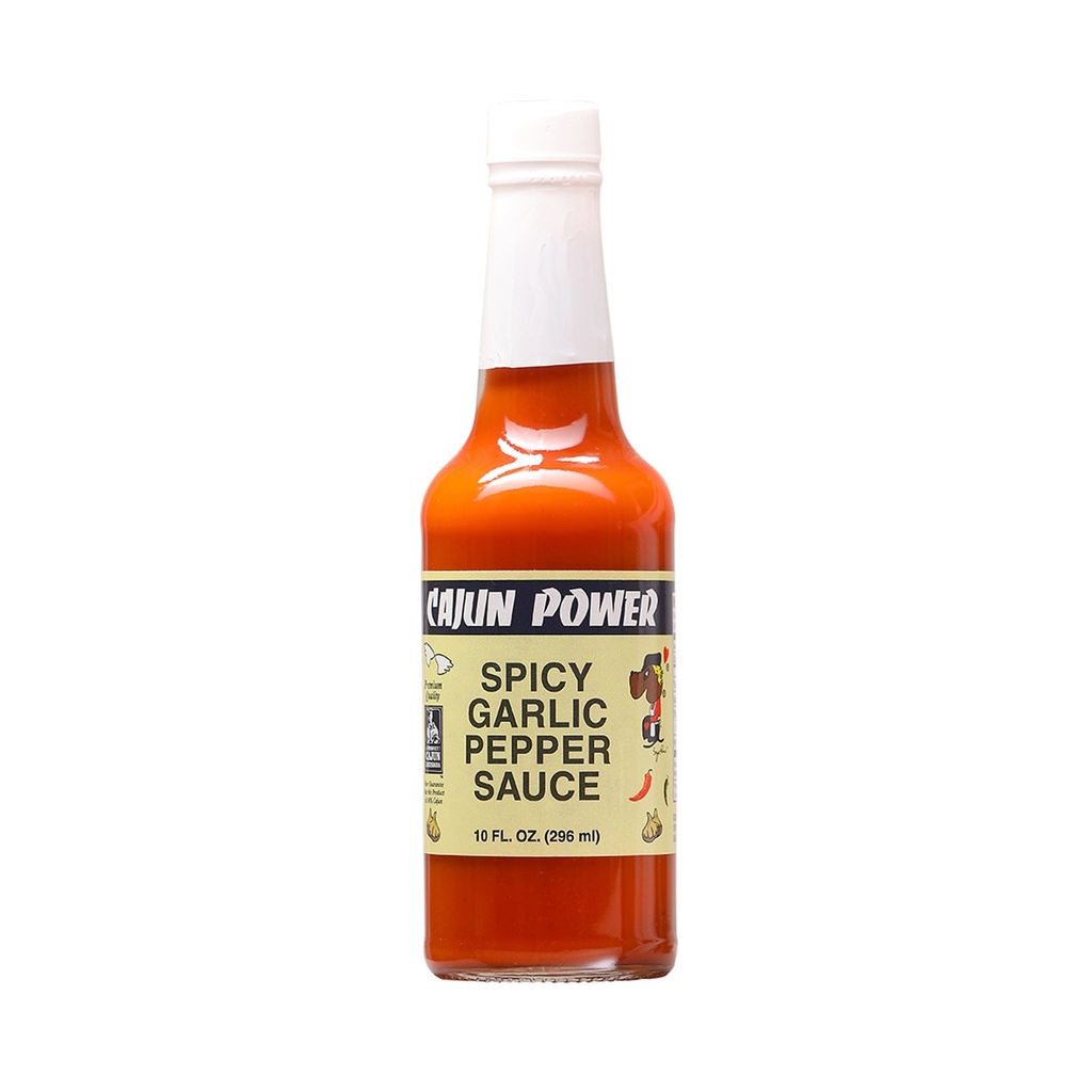 Cajun Power Spicy Garlic Pepper Sauce