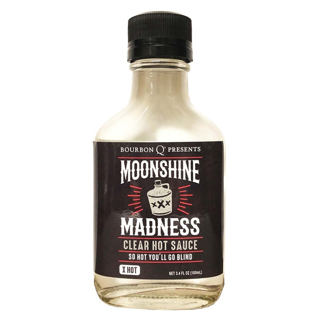 Pappy's Moonshine Madness "X Hot" Clear Hot Sauce