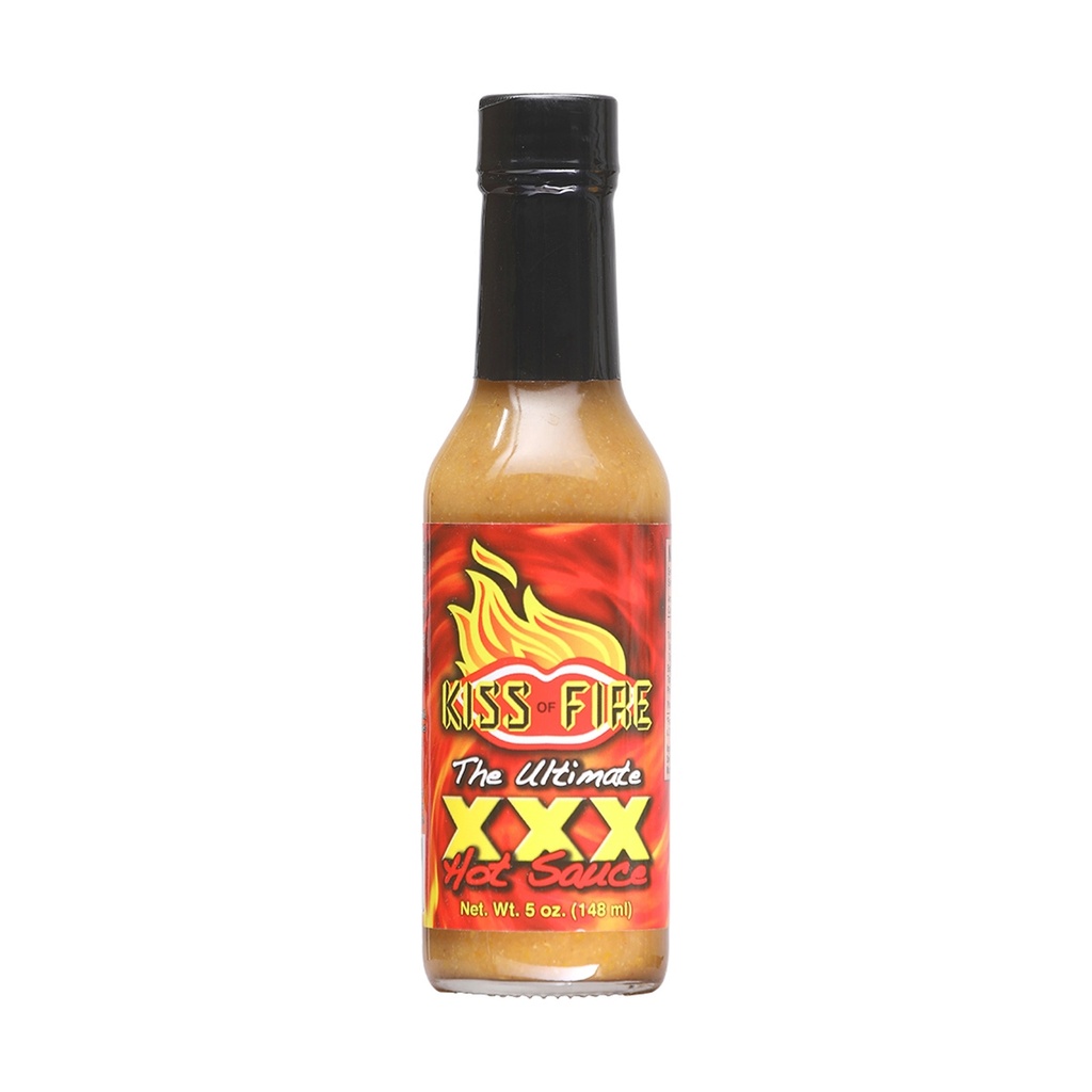 CaJohns Kiss of Fire the Ultimate XXX Hot Sauce