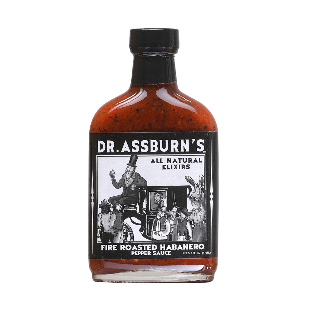 Dr. Assburn's Fire Roasted Habanero Pepper Sauce