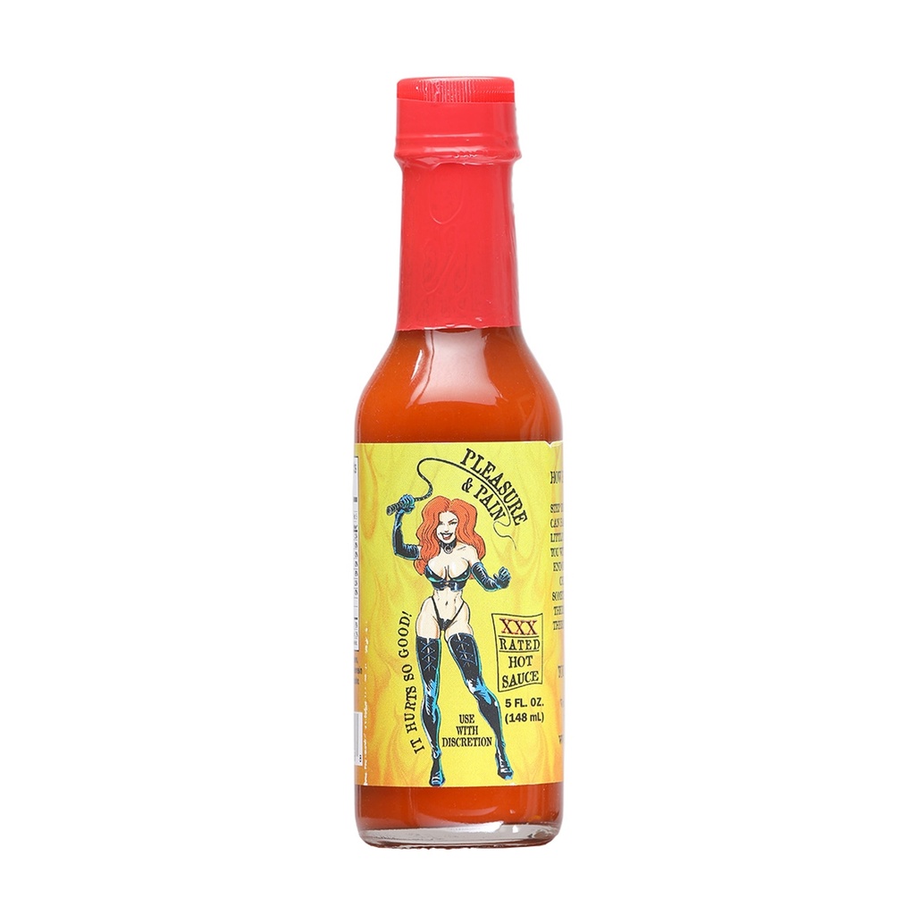 Pleasure and Pain XXX Rated Hot Sauce