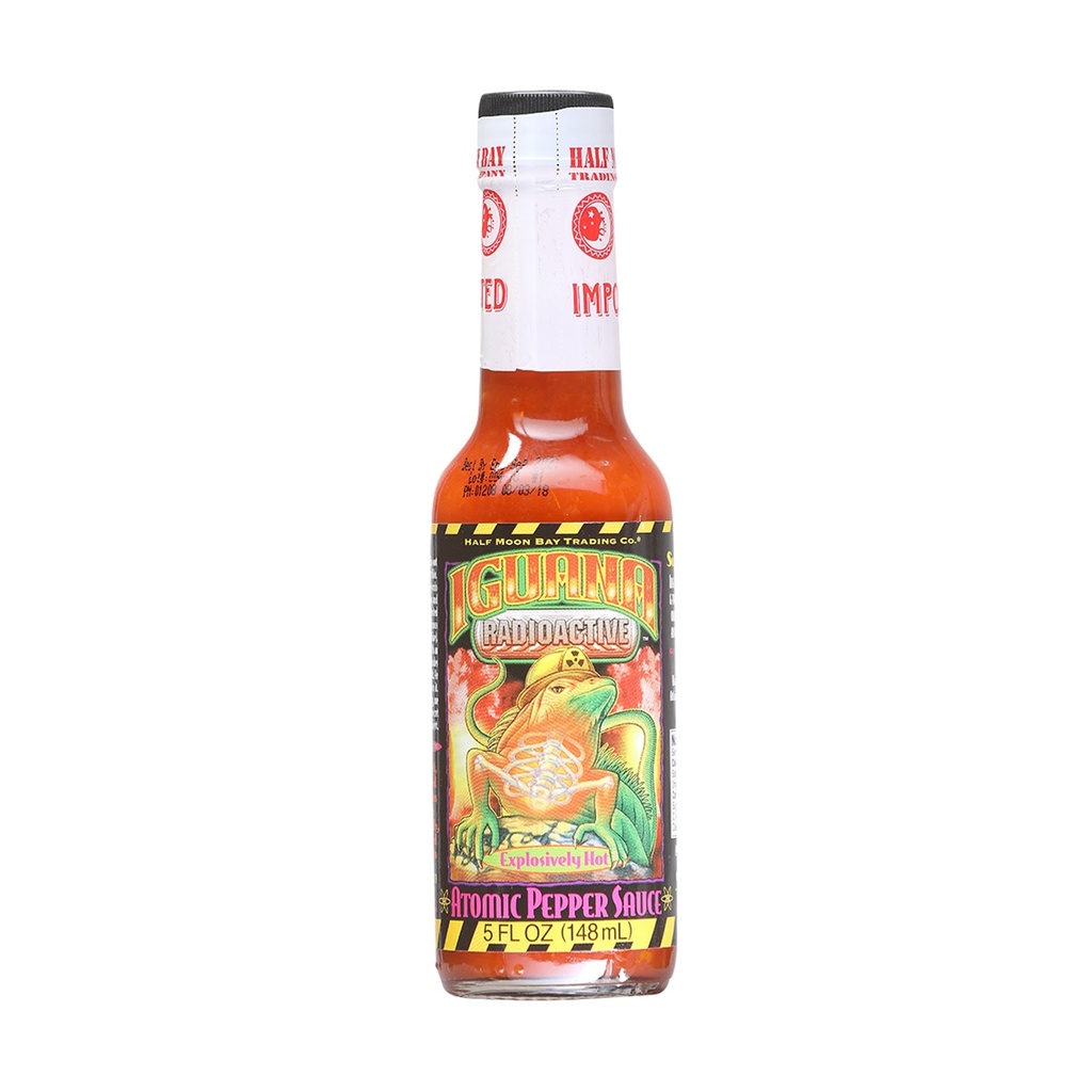 Iguana Radioactive Atomic Pepper Sauce 5 oz.