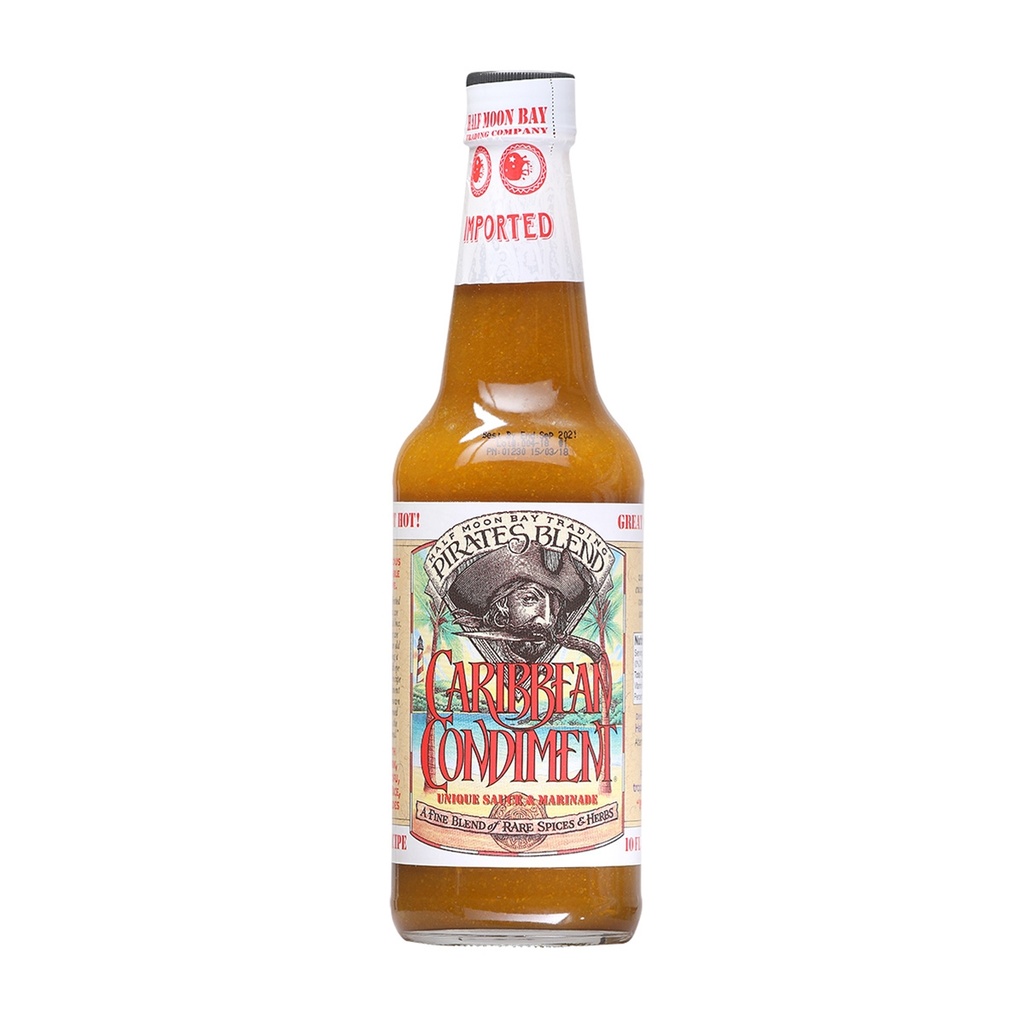 Pirates Blend Caribbean Condiment Unique Sauce & Marinade 12oz