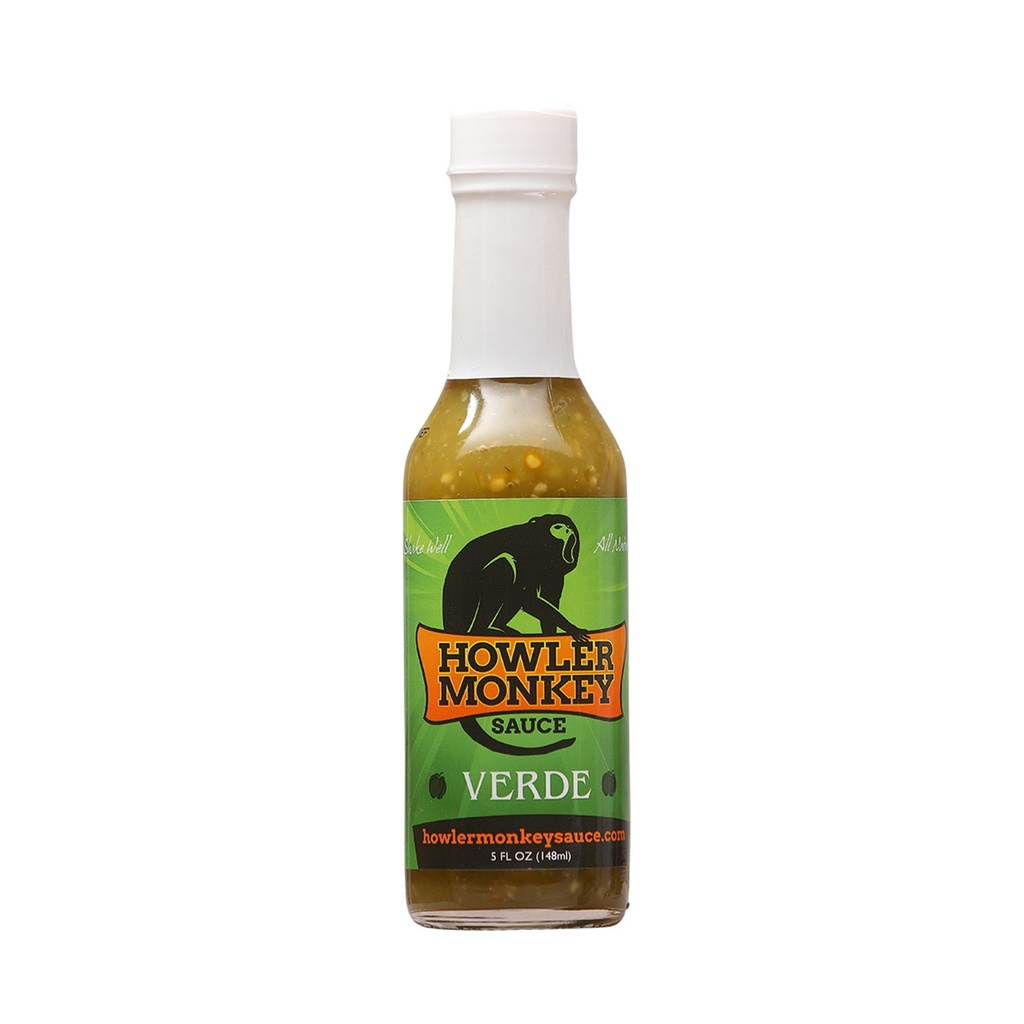 Howler Monkey Sauce Verde - Panamanian-Style Hot Sauce 