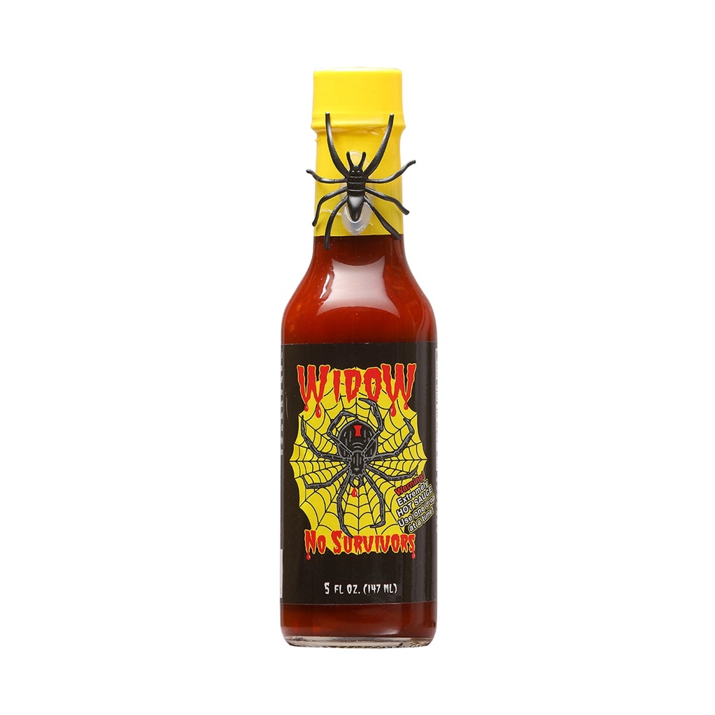 Widow "No Survivors" Extreme Hot Sauce with Spider