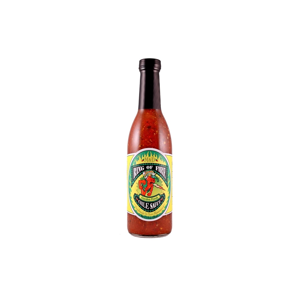 DISCONTINUED: Ring of Fire Garden Fresh Chile Sauce Hot Sauce