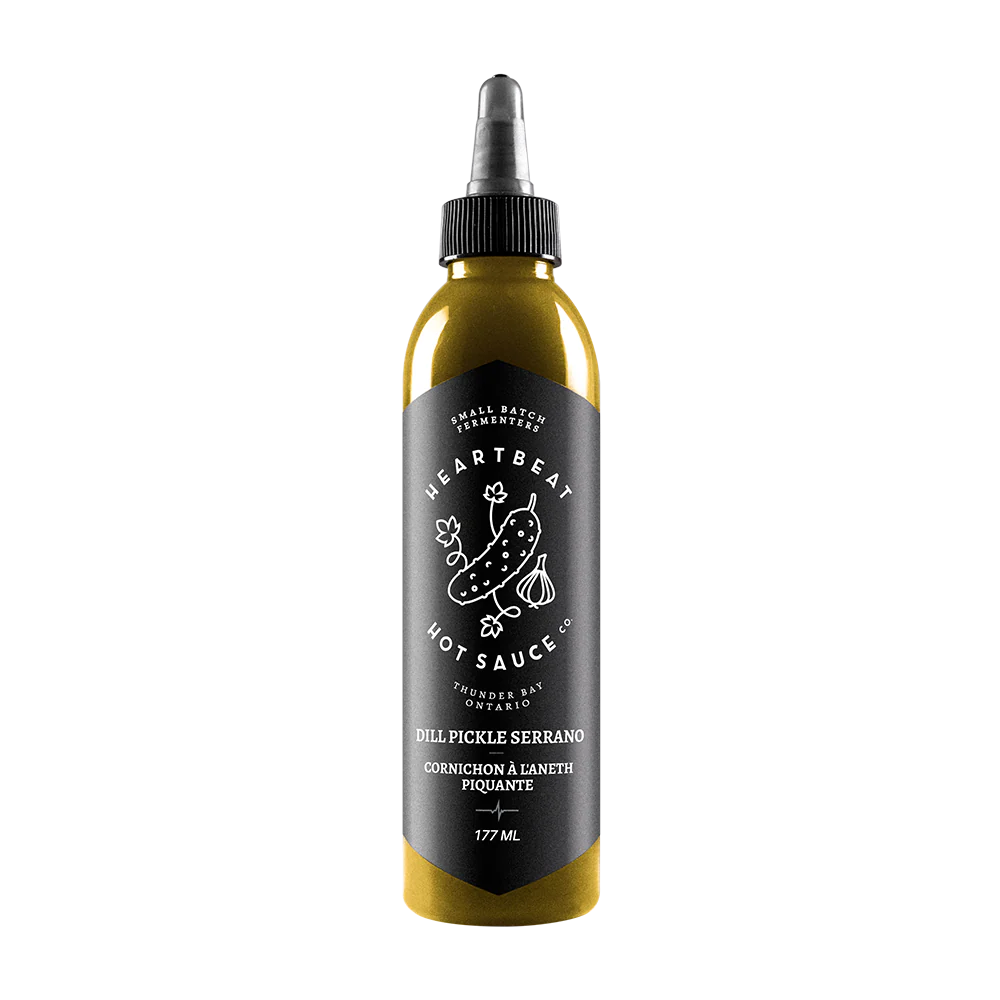 Heartbeat Hot Sauce Co. Dill Pickle Serrano Hot Sauce
