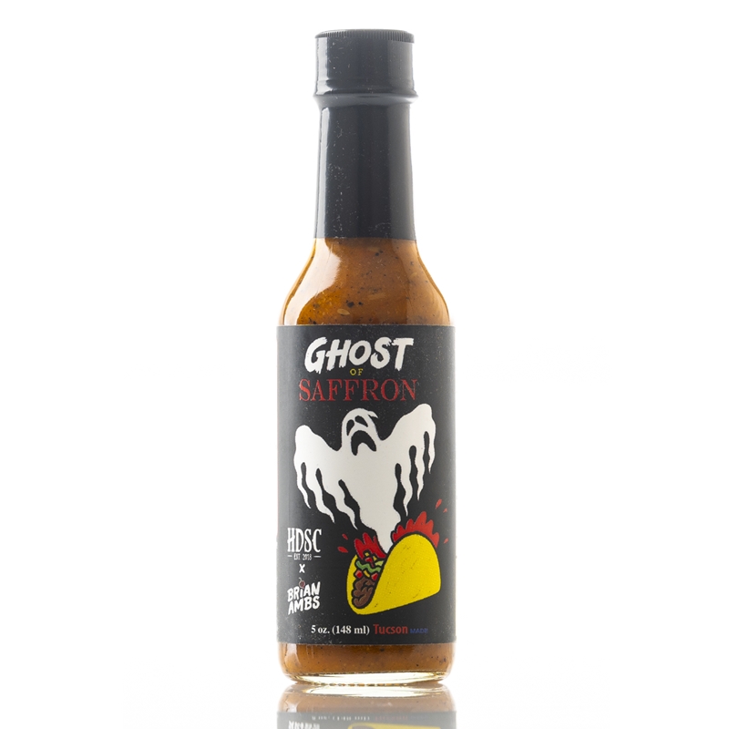 DISCONTINUED: High Desert Sauce Company Ghost of Saffron Hot Sauce