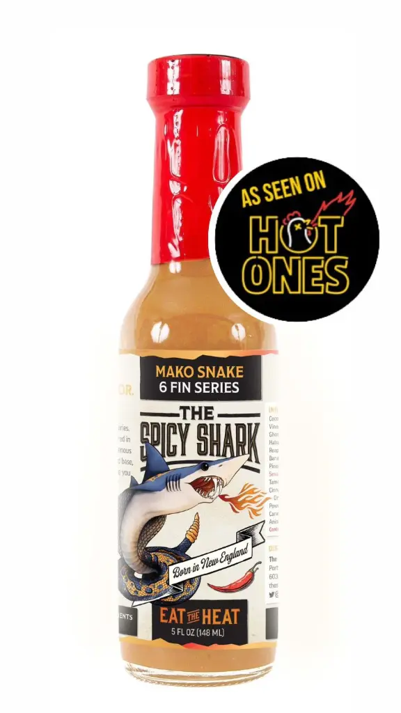 The Spicy Shark Mako Snake Hot Sauce