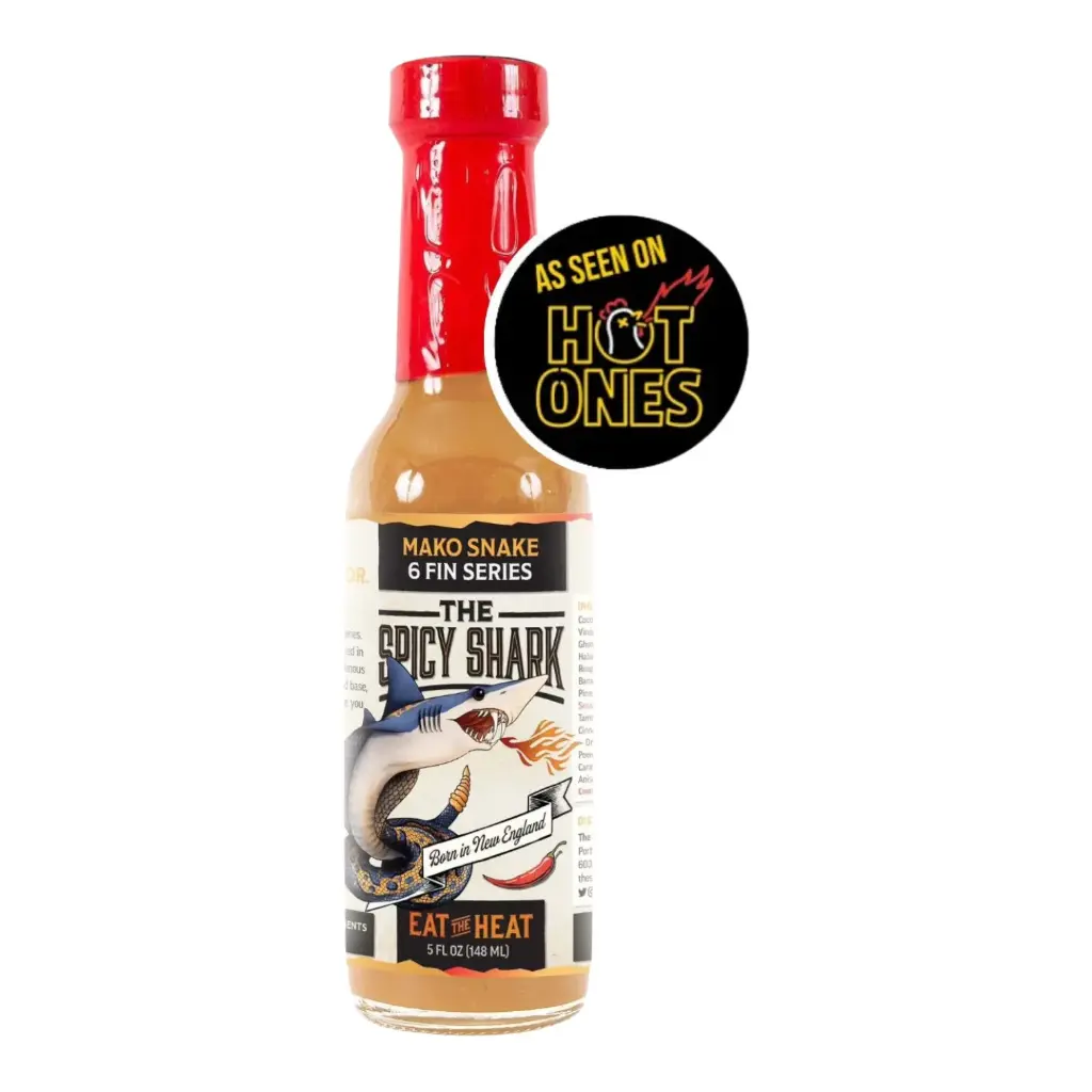 The Spicy Shark Mako Snake Hot Sauce