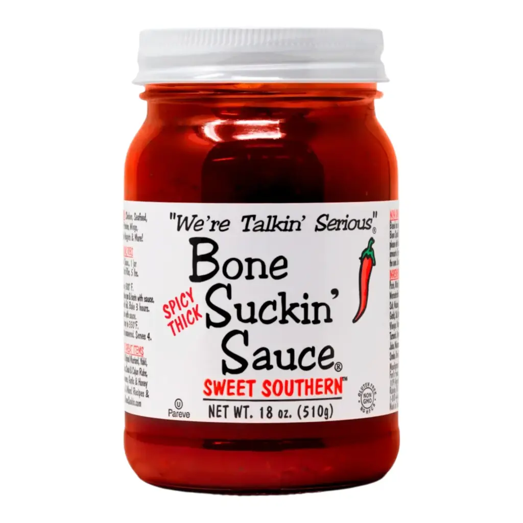 Bone Suckin' Sauce SPICY THICK Sweet Southern BBQ Sauce 