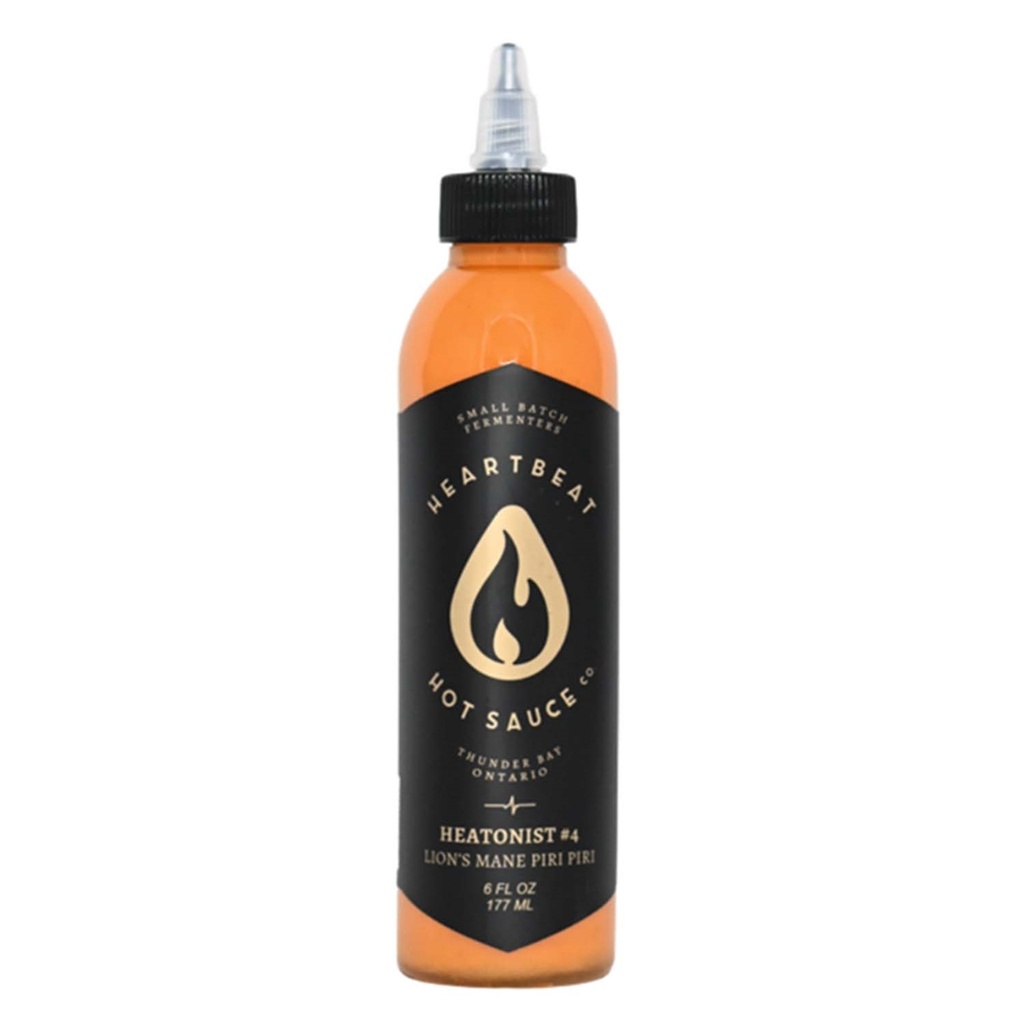 Heartbeat Lion's Mane Piri Piri Hot Sauce