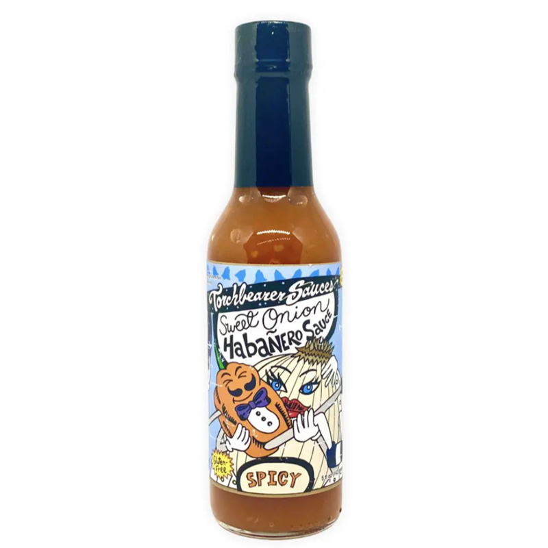Torchbearer Sauces Sweet Onion Habanero "Spicy" Hot Sauce